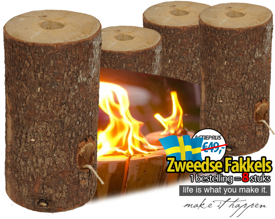 Click to Buy - 8 STUKS ZWEEDSE FAKKELS (OP=OP)