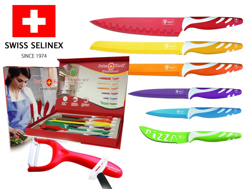 Click to Buy - 8-delige Swiss-Line Messenset