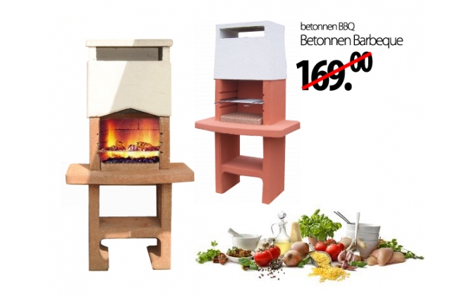 Click to Buy - Betonnen Barbeque Grande Muso