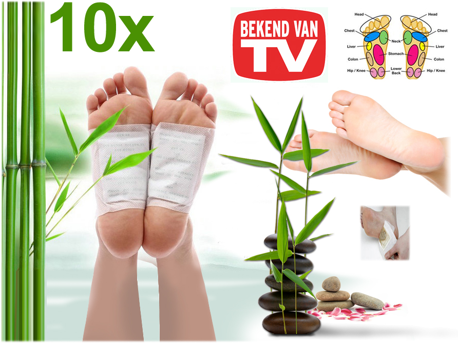 Click to Buy - Detox Voetpleisers (ontgiftingskuur)