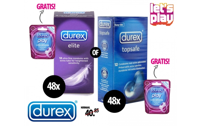 Click to Buy - Durex Elite of Topsafe Mega Pakket