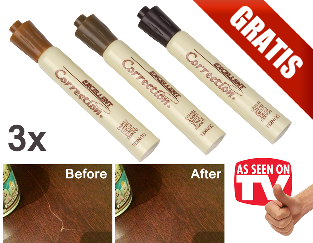 Click to Buy - ** GRATIS ** 3-pack Meubelreparatie pennen