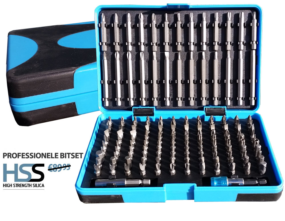 Click to Buy - HSS Uitgebreide Bit Set (146-Delig)