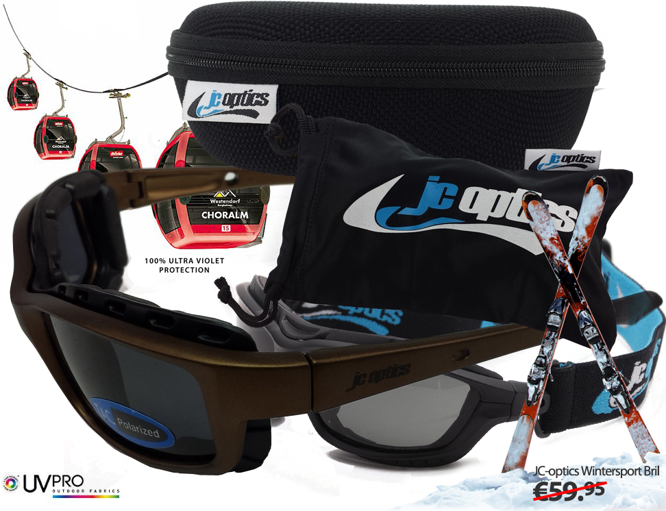 Click to Buy - JC Optics Wintersport / Sneeuw Bril (CAT 3)