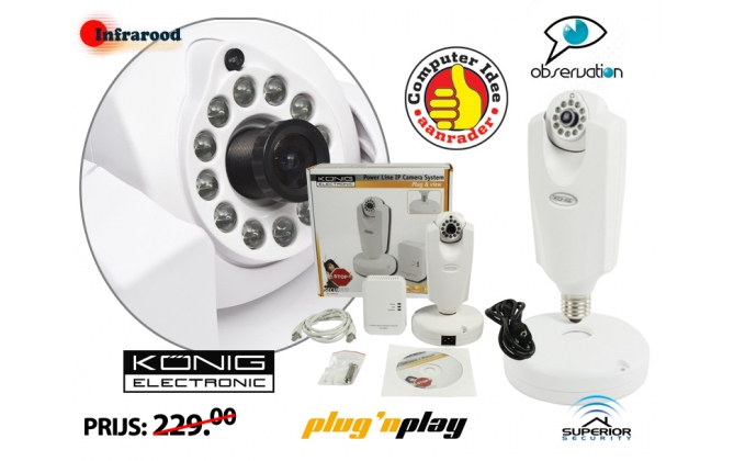 Click to Buy - Netwerkcamera SEC-CAMIP40