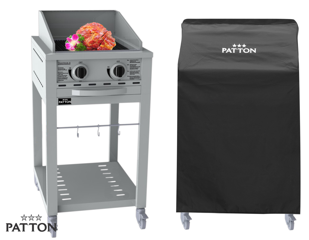 Click to Buy - Patton Traiteur II RVS Gasbarbecue