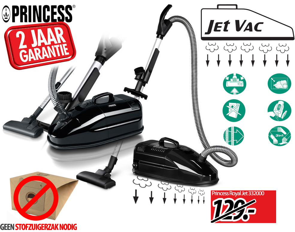 Click to Buy - Princess Royal Jet (Zakloze Stofzuiger)