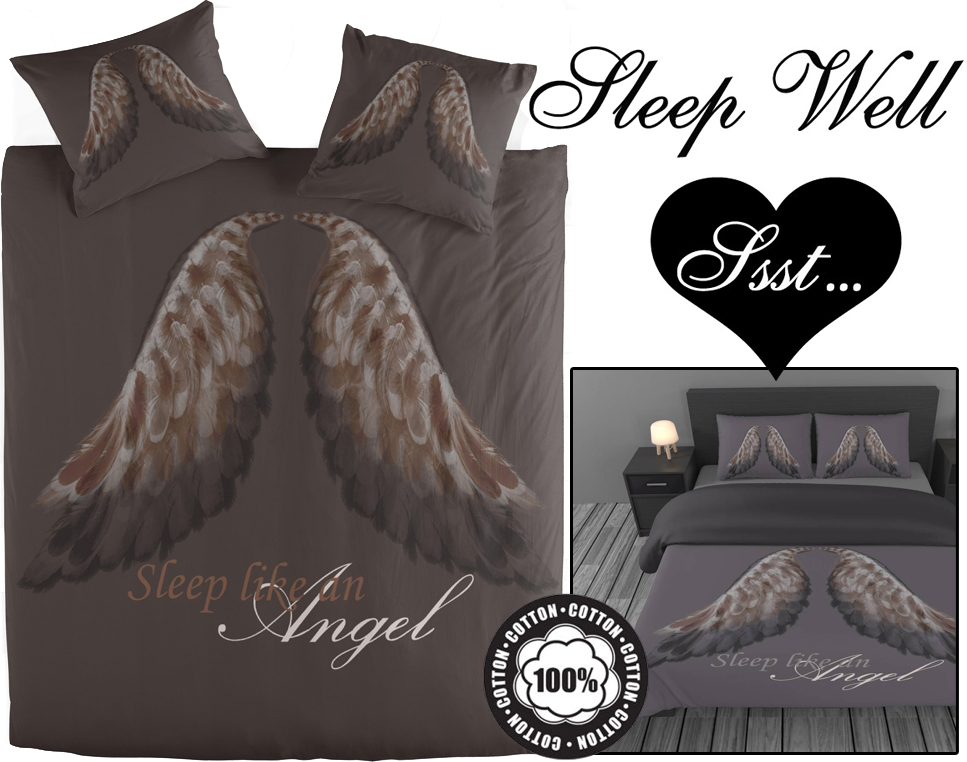 Click to Buy - Sleep Like an Angel -  Dekbedovertrek