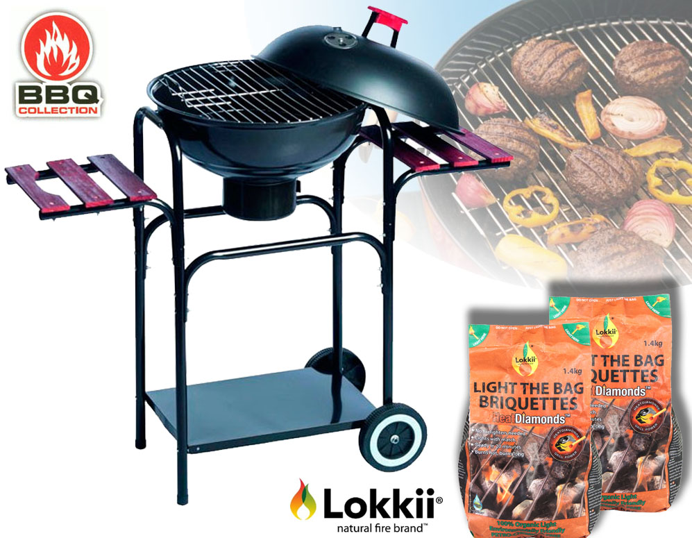 Click to Buy - Winter BBQ - Verrijdbare Stalen Barbecue