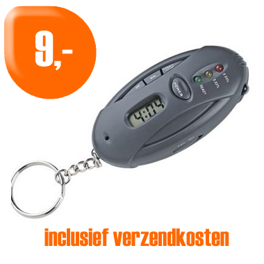 Dagactie - Alcoholdetector - Sleutelhanger