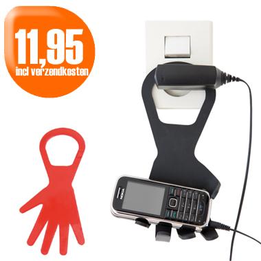 Dagactie - Handy Gsm Houder Rood Of Zwart