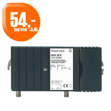 Dagactie - Hirschmann Ghv20e Antenneversterker