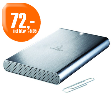 Dagactie - Iomega Prestige Portable 500Gb