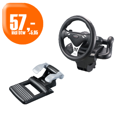 Dagactie - Saitek R660gt Force Feedback Wheel