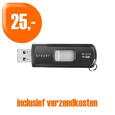 Dagactie - Sandisk Cruzer Micro U3 16 Gb + Readyboost