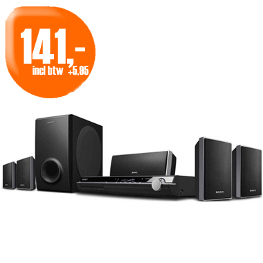 Dagactie - Sony Dav-dz30 5.1 Home Cinema Set