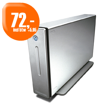 Dagactie - Toshiba Store Alu 1 Tb Externe Harde Schijf