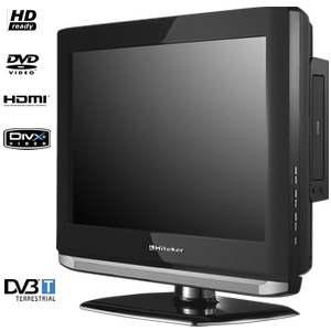 Dagknaller - 51 Cm Breedbeeld Lcd Tv Met Ingebouwde Dvd Speler