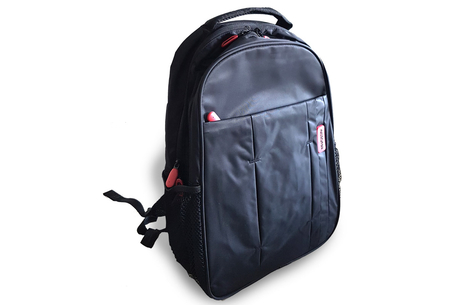 Dagknaller - American Tourister Laptop Rugtas Zwart