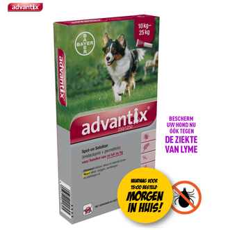 Dagknaller - Anti Vlooien En Teken - Advantix 250/1250 4-Pippetten