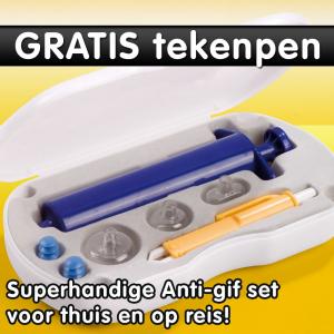 Dagknaller - Anti-gifset Met Gratis Tekenpen