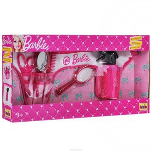 Dagknaller - Barbie Kappersgordel Met Accessoires