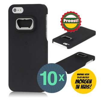 Dagknaller - Biertip! Iphone 5 Handige Bieropener Cover Met Opener - 10 Stuks!