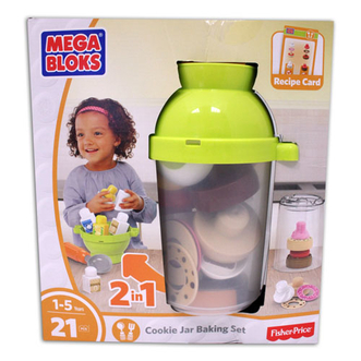 Dagknaller - Fisher Price Mega Bloks - Koekjesbakset