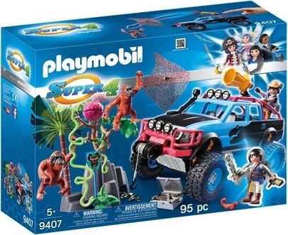 Dagknaller - Playmobil 9407 Monstertruck Met Alex En Brute Brock (Gratis Verzending)