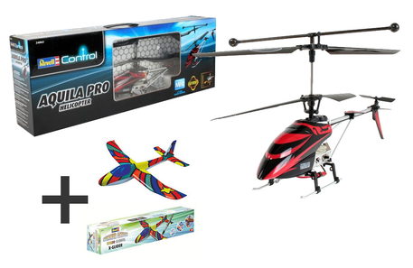 Dagknaller - Revell Rc Helicopter Incl. Gratis Glider T.w.v. Â¬12,95!