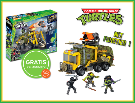 Dagknaller - Teenage Mutant Ninja Turtles Legertruck