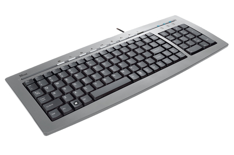 Dagknaller - Trust Slimline Keyboard (14211)