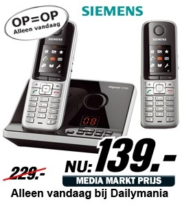 Daily Mania - Siemens S795 DUO - Duo Decttelefoon