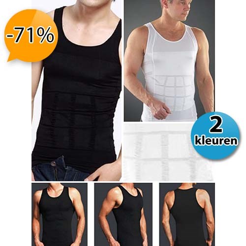 Deal Digger - Figuurcorrigerende Men&rsquo;S Body Shaping Ondershirt