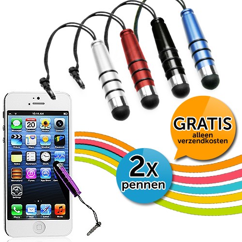 Deal Digger - Gratis 2 X Luxe Metalen Capacitive Stylus Pen: