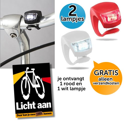 Deal Digger - Gratis Setje Fietslampjes