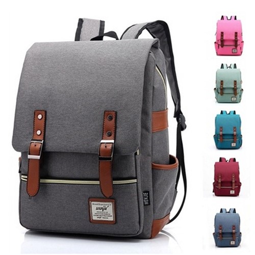 Deal Digger - Hippe Vintage-Look Rugzak In Verschillende Kleuren - Back To School!