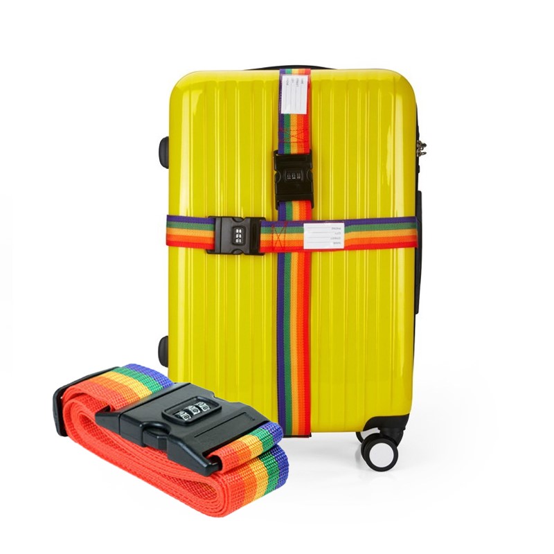 Deal Digger - Kleurrijke Kofferriem M&eacute;t Cijferslot