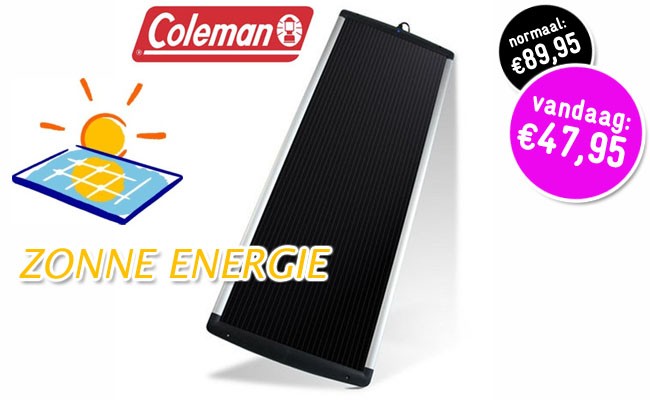 Deal Digger - Plug And Play Portable Zonnepaneel Van Coleman