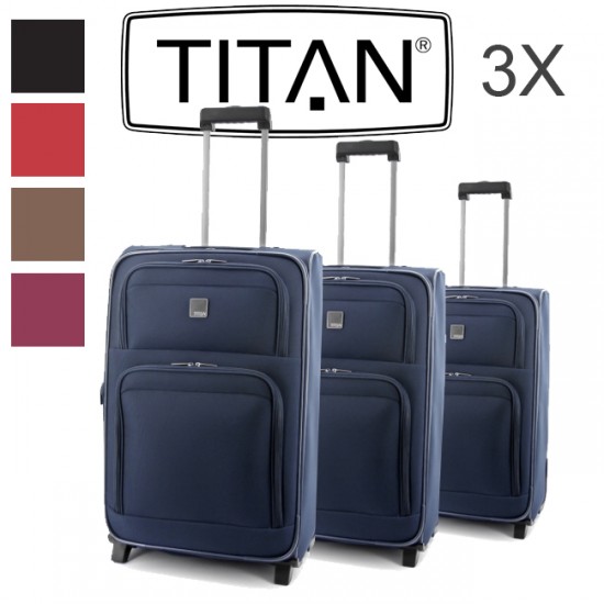 Deal Digger - Set Van 3 X Titan Trolleykoffers: