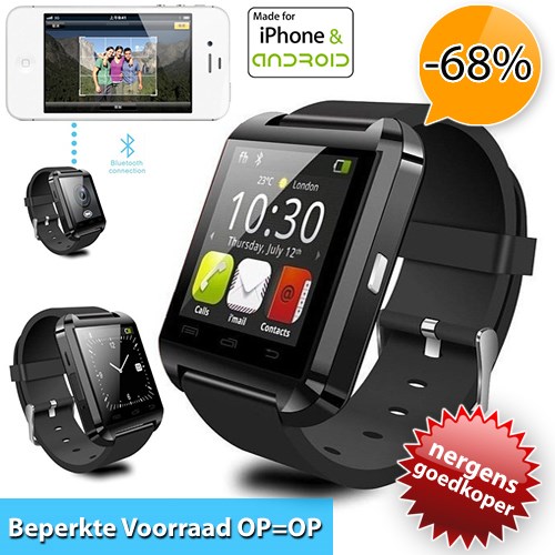 Deal Digger - Smartwatch Voor Iphone En Android - Nergens Goedkoper