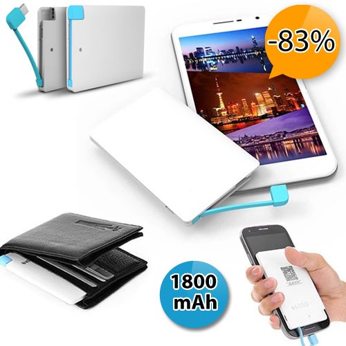 Deal Digger - Unieke Credit Card Powerbank