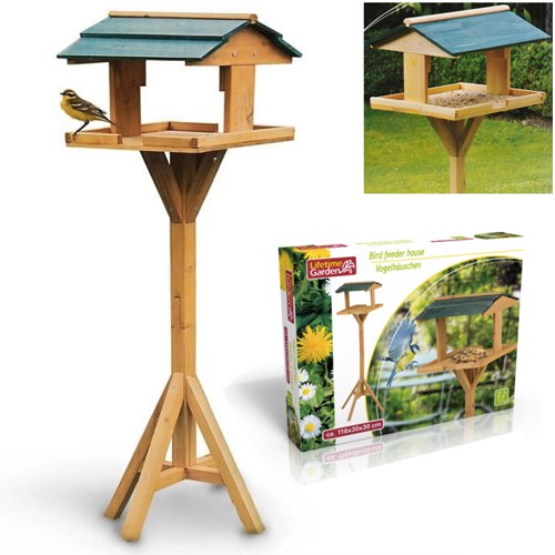 Deal Digger - Welkom Vogels, Vogel Voederhuisje Op Standaard