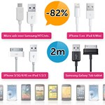 Deal Digger - Xxl Usb-kabel Voor Iphone/ipad/samsung/htc Etc&acirc;&plusmn;
