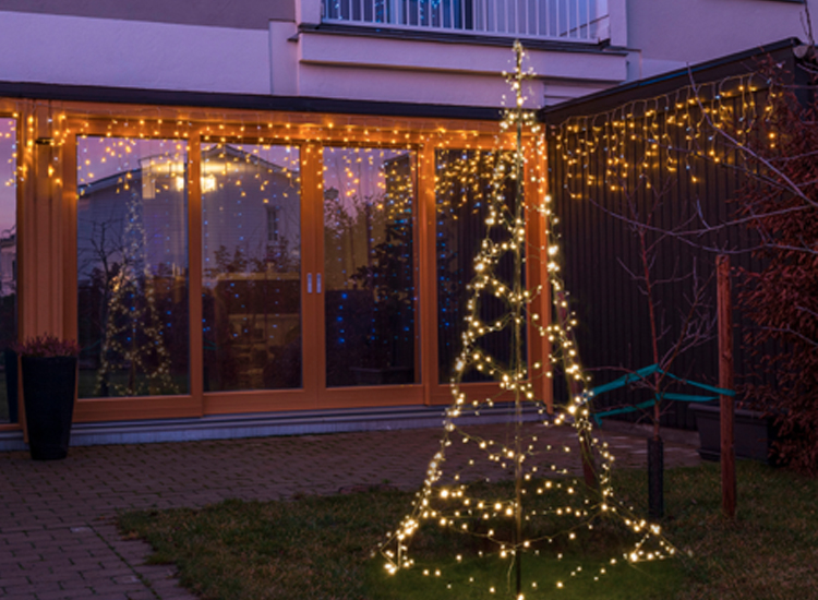 Deal Donkey - Flinq Vlaggenmast Kerstboom - Licht Kerstboom - Kerstverlichting Buiten