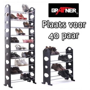 Deal Donkey - Grafner Schoenenrek Voor Maximaal 40 Paar Schoenen