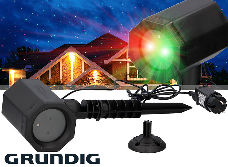 Deal Donkey - Grundig Laserlight - Binnen Een Paar Seconden Je Tuin Of Huis Verlicht