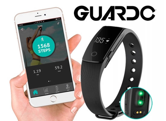 Deal Donkey - Guardo Fit Coach Hr One Activity Tracker - Gezonder Leven Wordt Leuk Met Deze Smart Health Watch