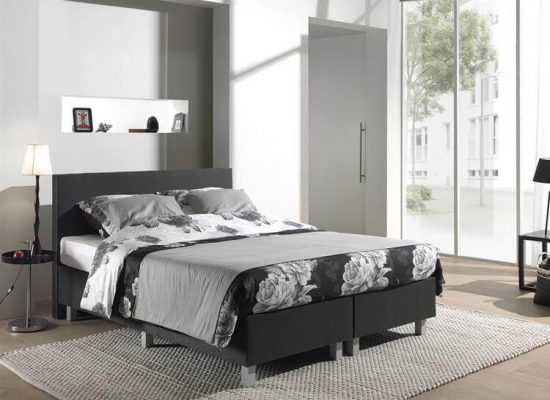 Deal Donkey - Luxury Modern Boxspring: Inclusief Hoofdbord, Matras En Topper