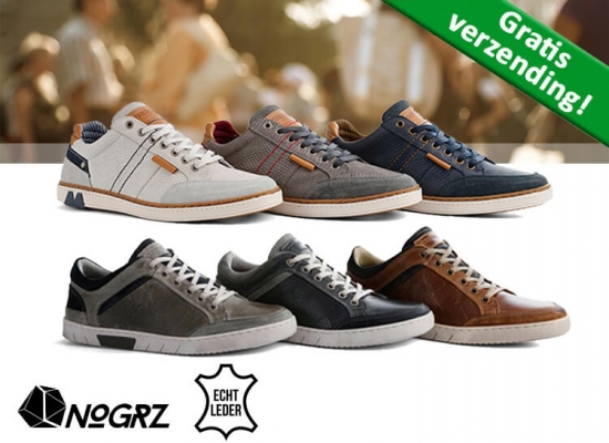 Deal Donkey - Nogrz Herensneakers Fuller Of Graves; Sportief Van Hoogwaardig Leder